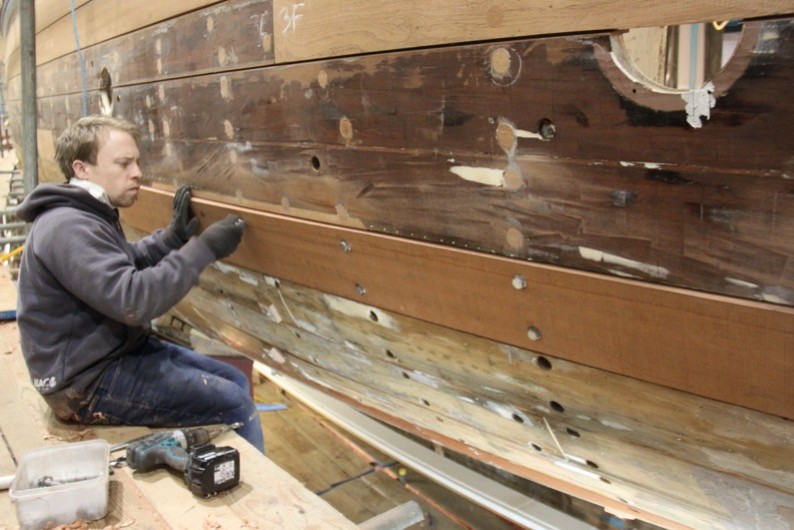 dry fitting planks